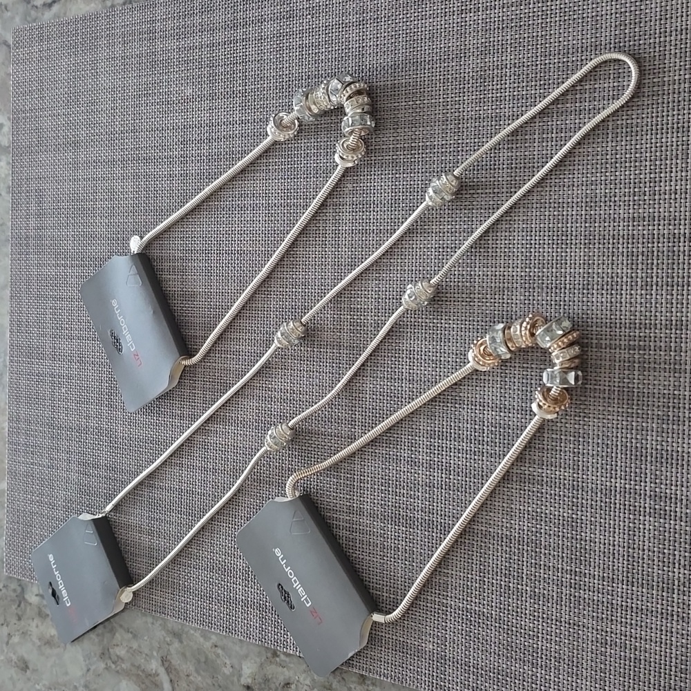 LIZ CLAIBORNE WOMEN'S FASHION JEWELRY BUNDLE OF 3 NECKLACES